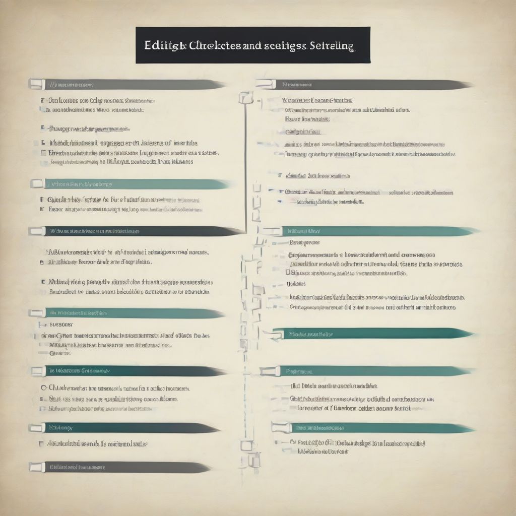 Editing Checklist